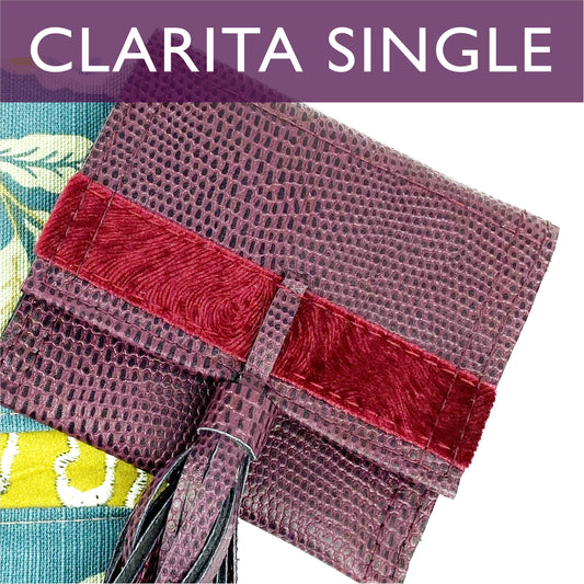 Clarita Single Wallet Pattern